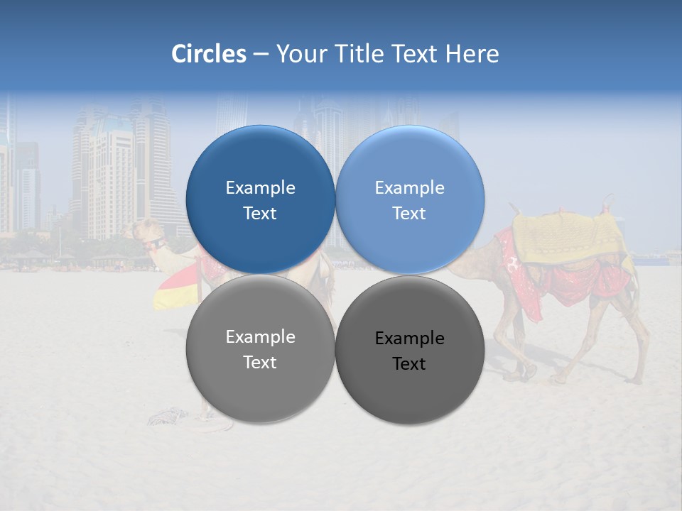 Uae Person Skyscraper PowerPoint Template