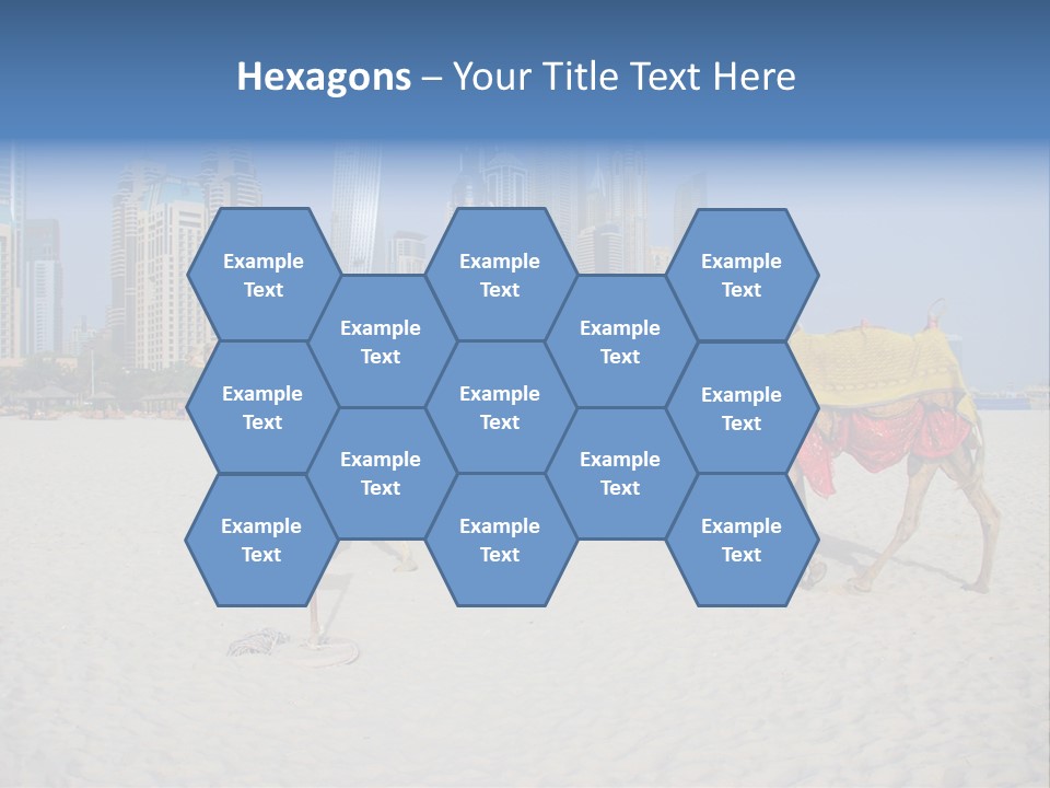 Uae Person Skyscraper PowerPoint Template