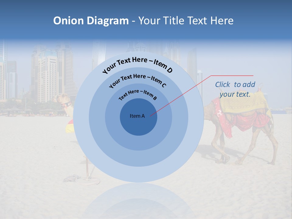 Uae Person Skyscraper PowerPoint Template