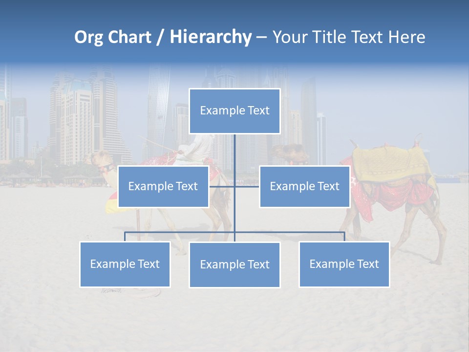 Uae Person Skyscraper PowerPoint Template