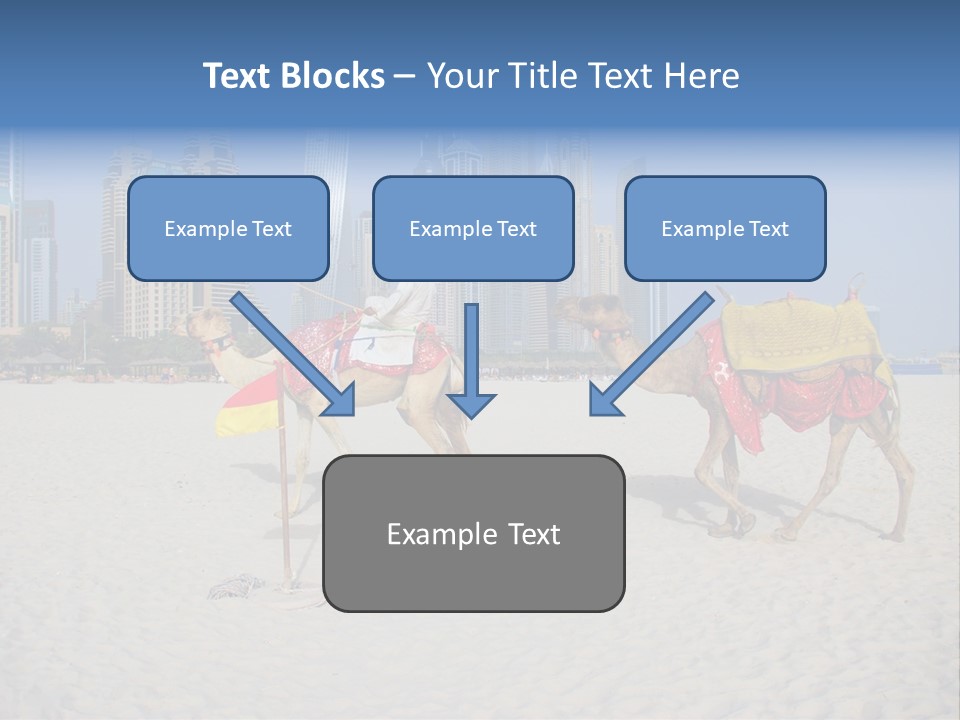 Uae Person Skyscraper PowerPoint Template
