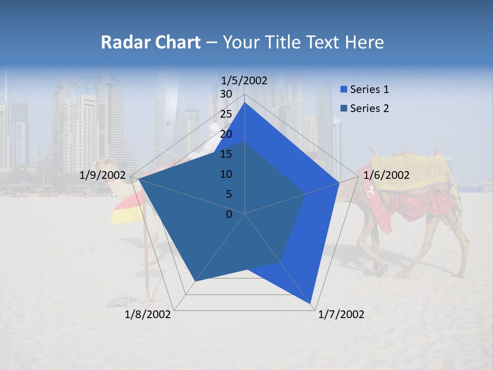 Uae Person Skyscraper PowerPoint Template