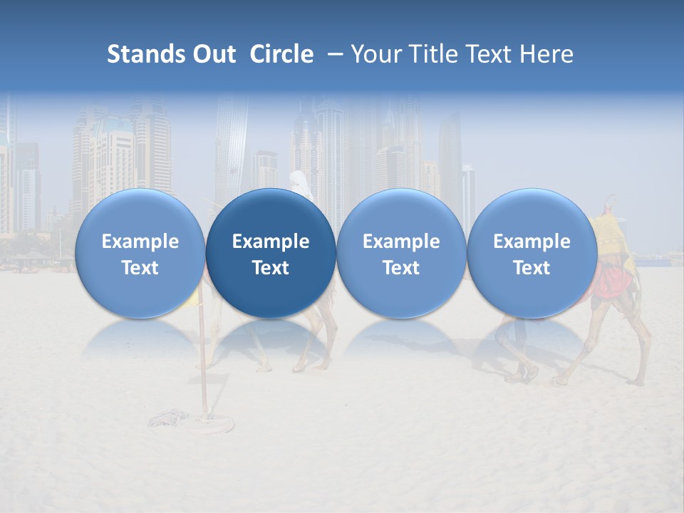Uae Person Skyscraper PowerPoint Template