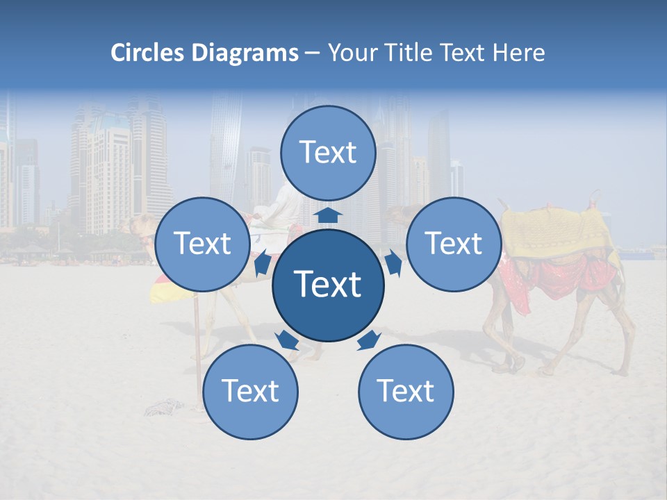 Uae Person Skyscraper PowerPoint Template