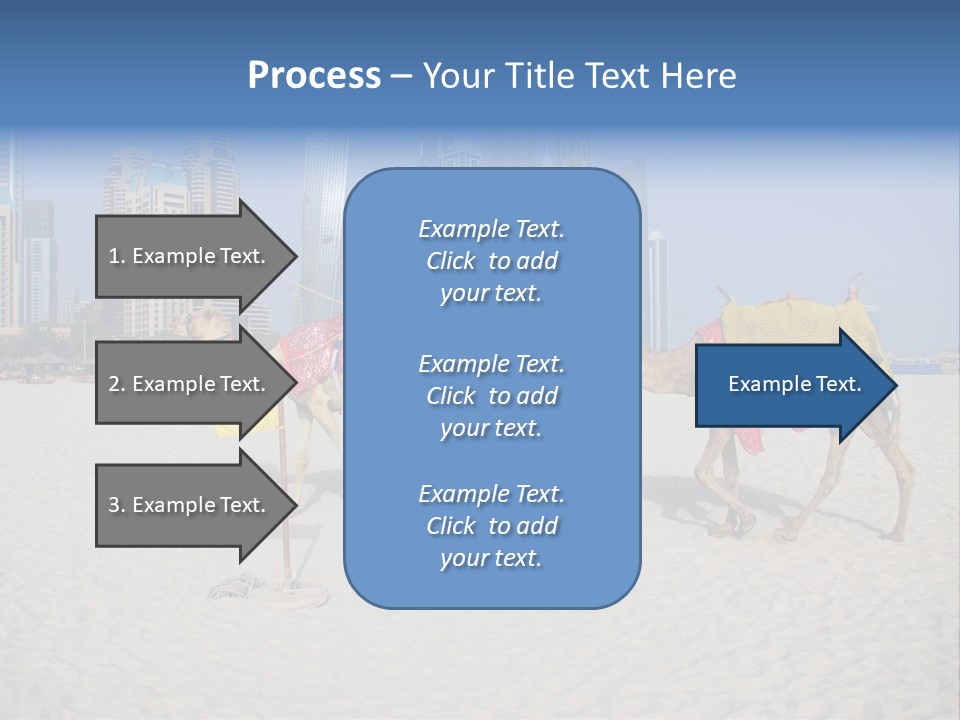Uae Person Skyscraper PowerPoint Template