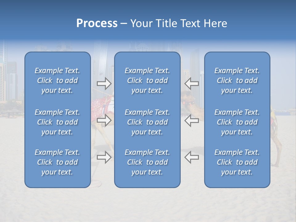 Uae Person Skyscraper PowerPoint Template