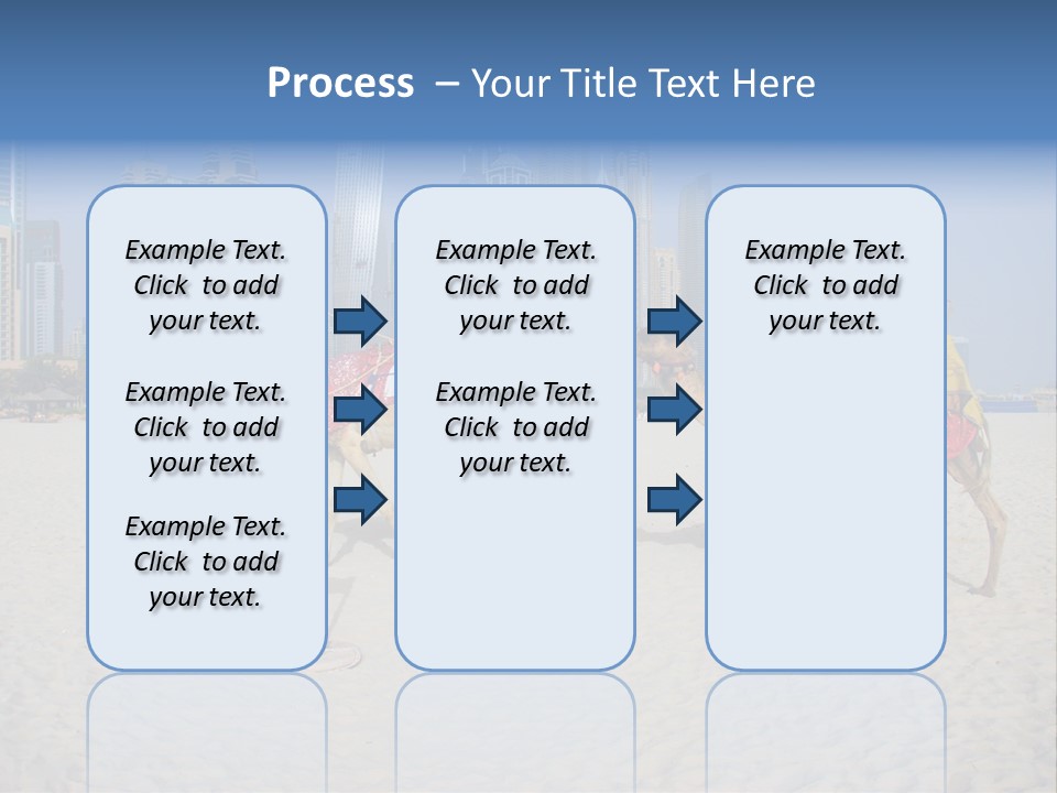 Uae Person Skyscraper PowerPoint Template