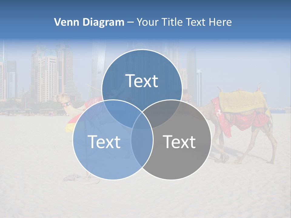 Uae Person Skyscraper PowerPoint Template