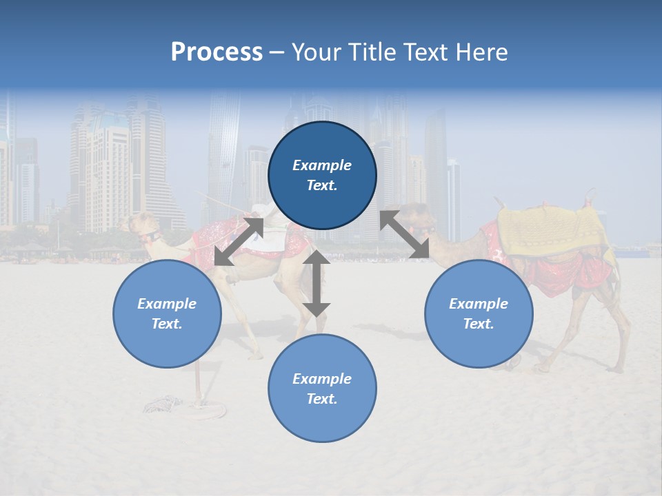 Uae Person Skyscraper PowerPoint Template