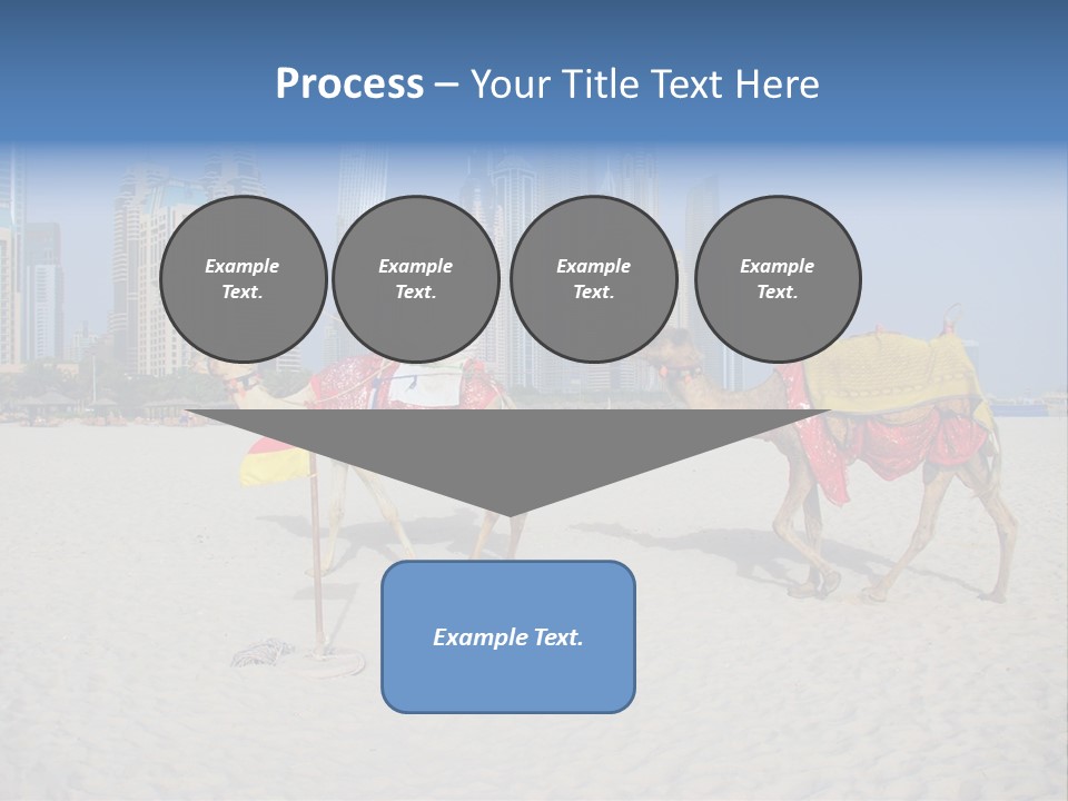 Uae Person Skyscraper PowerPoint Template