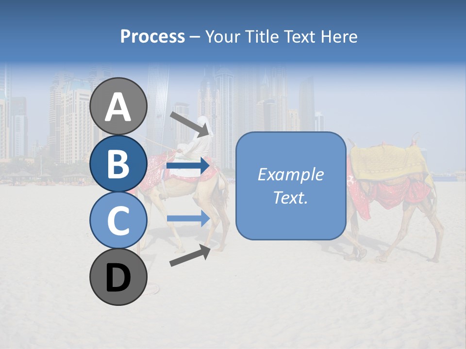 Uae Person Skyscraper PowerPoint Template