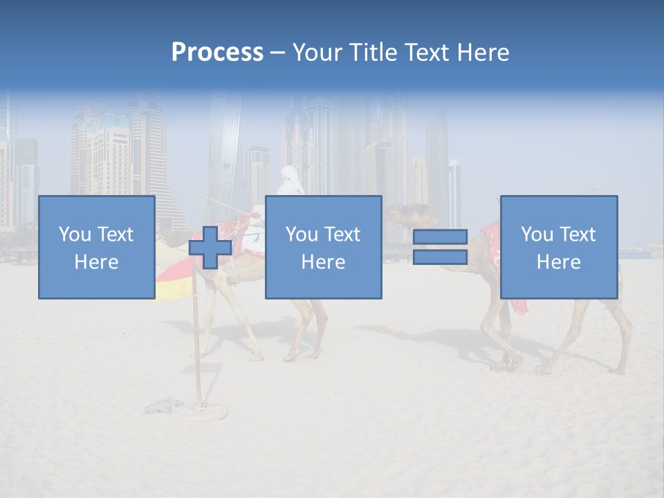 Uae Person Skyscraper PowerPoint Template