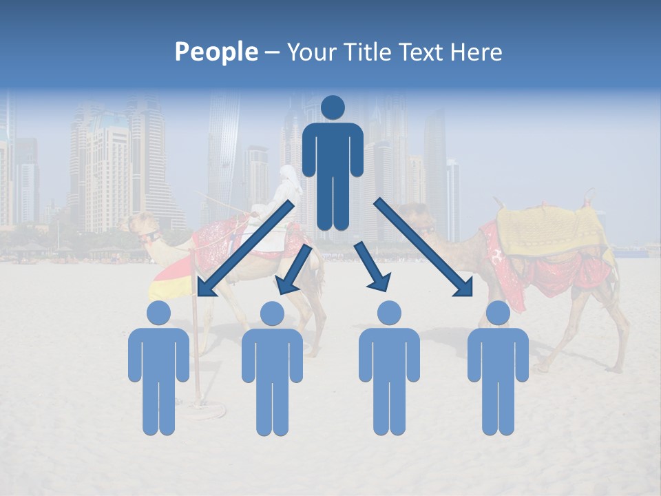 Uae Person Skyscraper PowerPoint Template