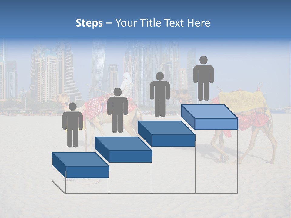 Uae Person Skyscraper PowerPoint Template