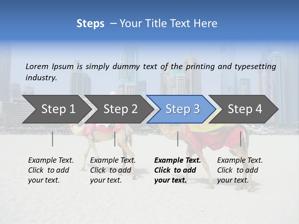 Africa Animal Arab Arabia Arabian Arabic Asia Beach Beas Middle East Summer PowerPoint Template