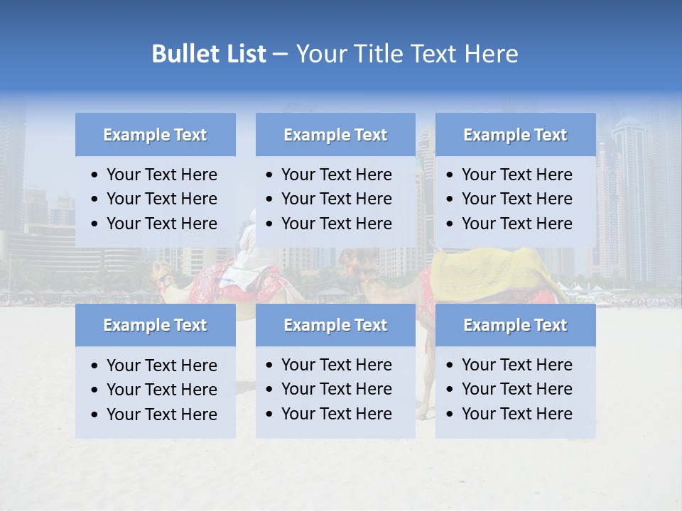 Africa Animal Arab Arabia Arabian Arabic Asia Beach Beas Middle East Summer PowerPoint Template