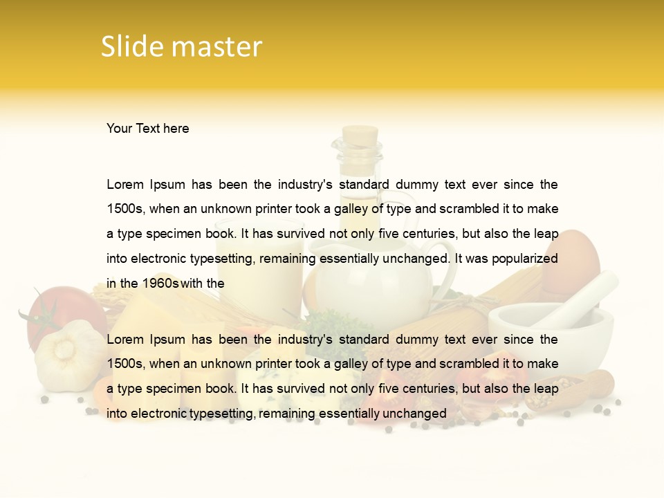 Jajko Stos Zdrowie PowerPoint Template