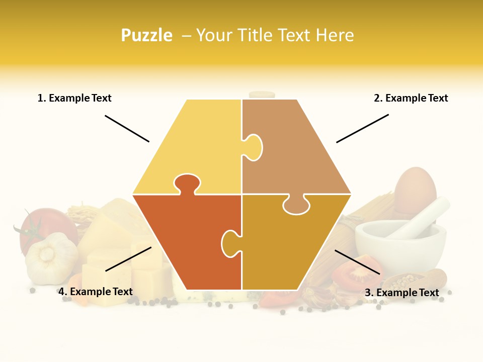 Jajko Stos Zdrowie PowerPoint Template