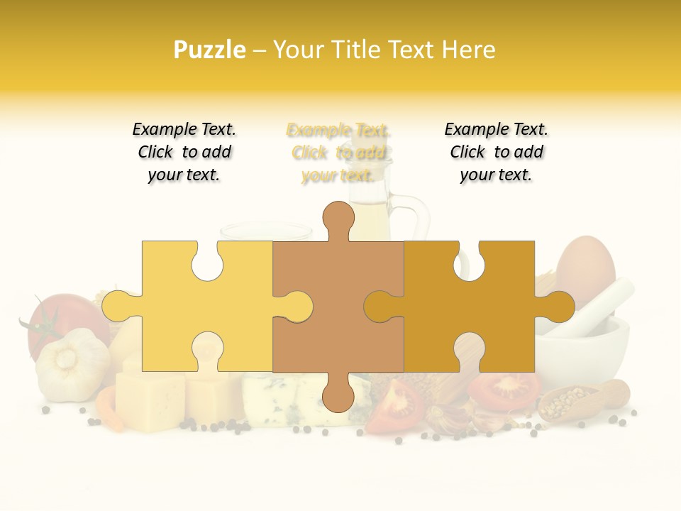 Jajko Stos Zdrowie PowerPoint Template