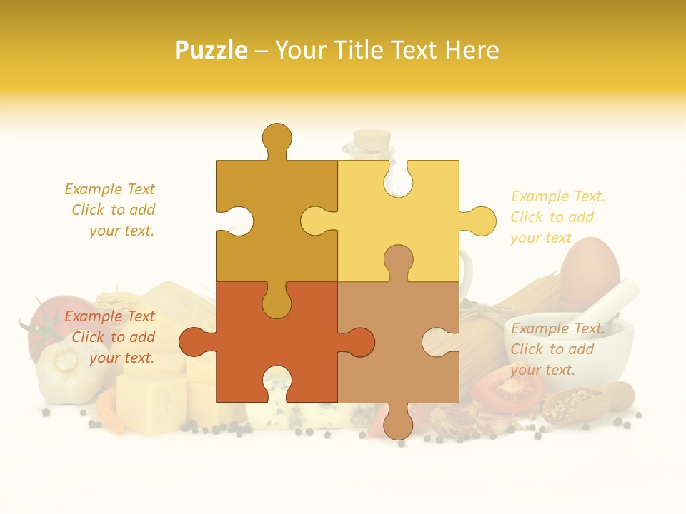 Jajko Stos Zdrowie PowerPoint Template