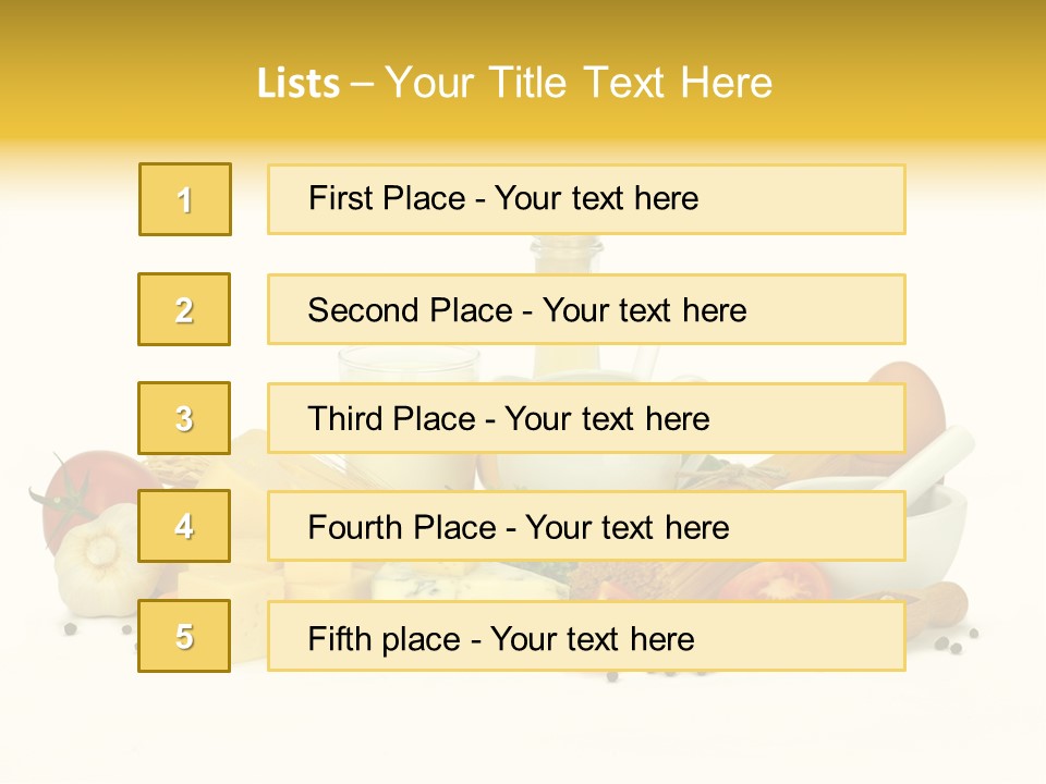 Jajko Stos Zdrowie PowerPoint Template