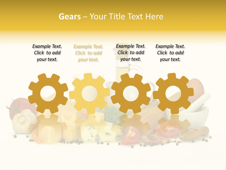 Jajko Stos Zdrowie PowerPoint Template