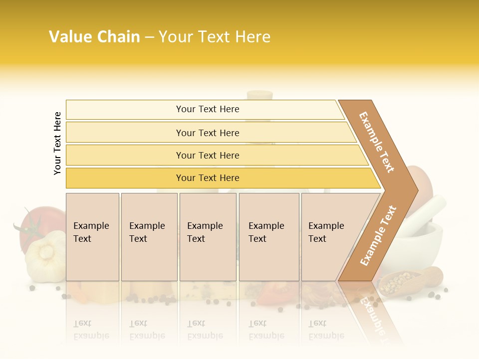 Jajko Stos Zdrowie PowerPoint Template