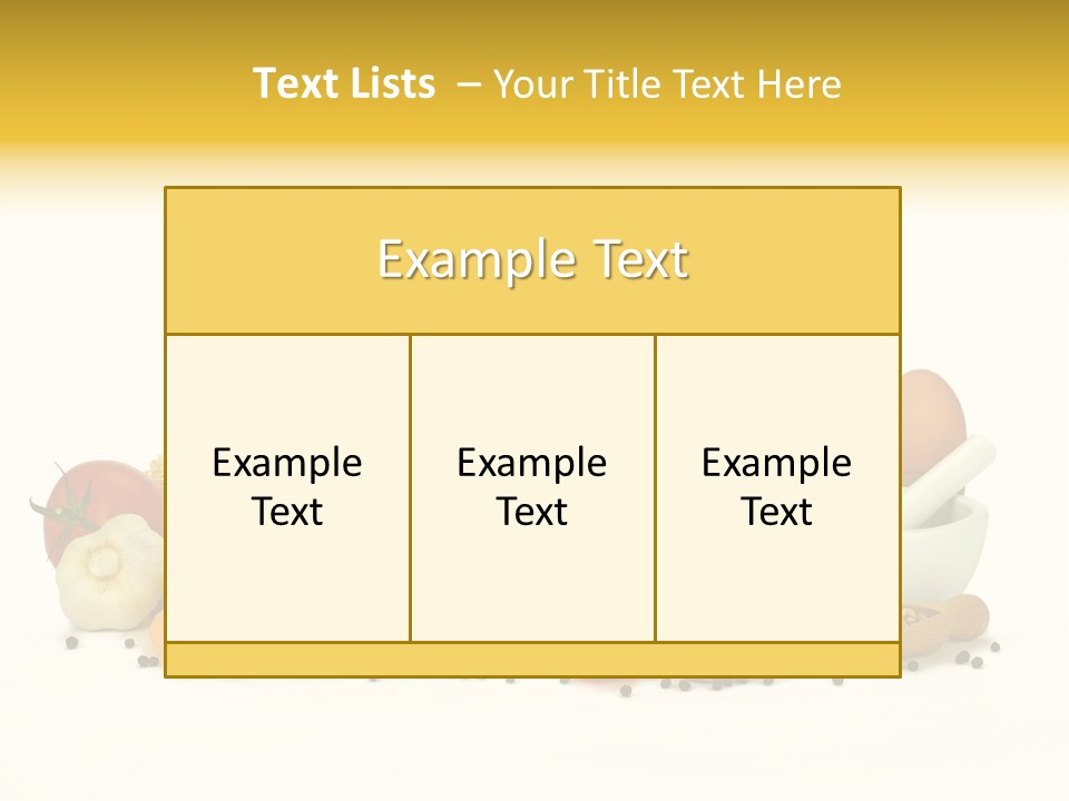 Jajko Stos Zdrowie PowerPoint Template