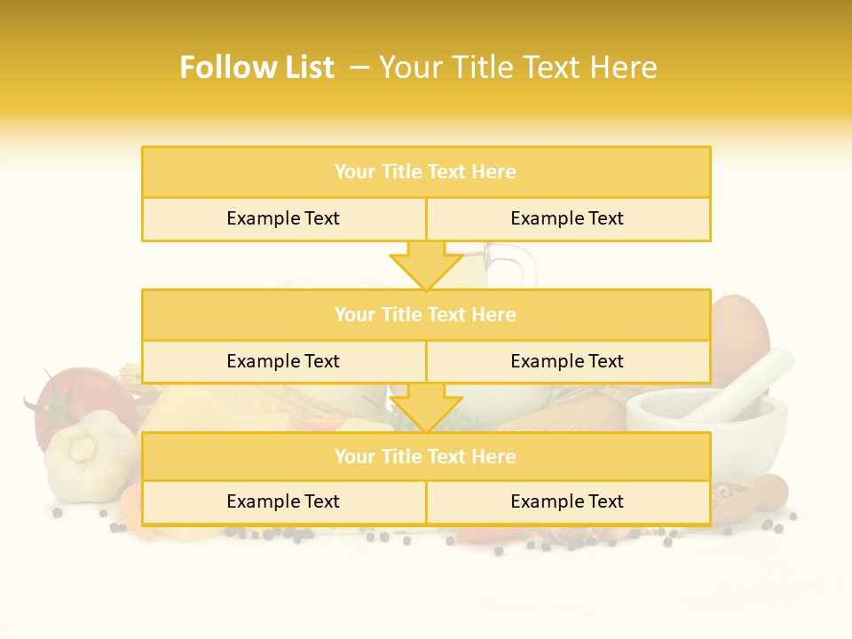 Jajko Stos Zdrowie PowerPoint Template