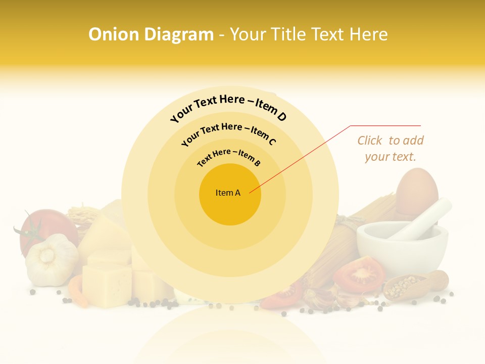 Jajko Stos Zdrowie PowerPoint Template