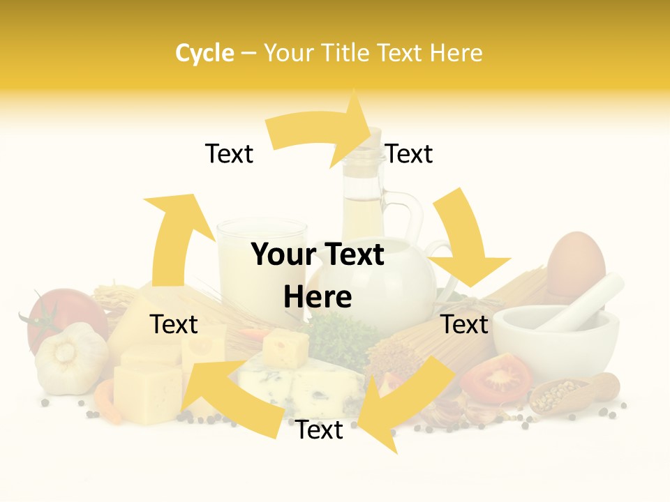 Jajko Stos Zdrowie PowerPoint Template