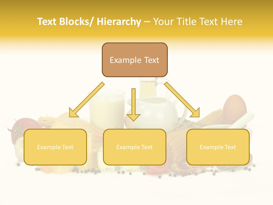 Jajko Stos Zdrowie PowerPoint Template