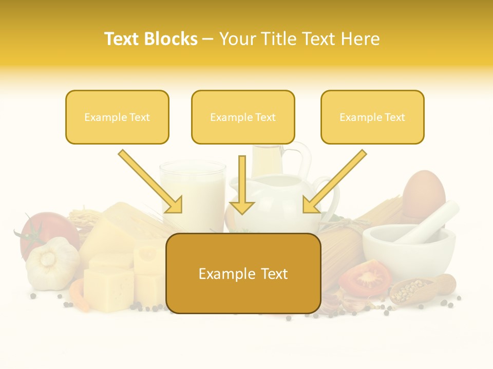 Jajko Stos Zdrowie PowerPoint Template
