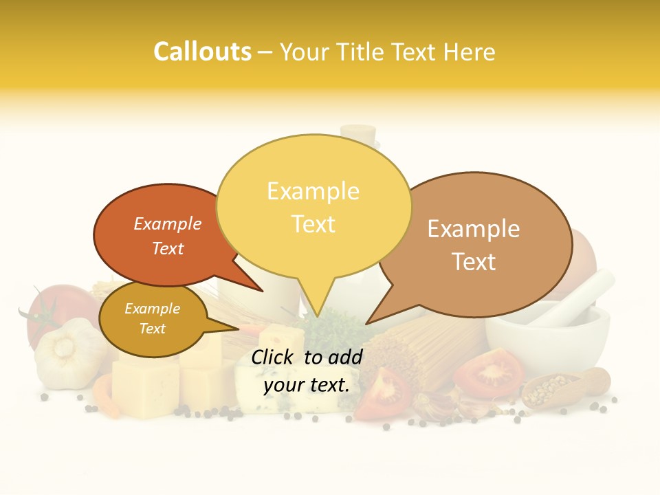 Jajko Stos Zdrowie PowerPoint Template