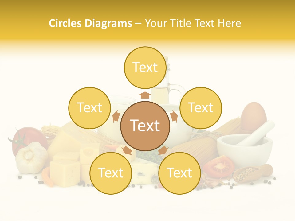 Jajko Stos Zdrowie PowerPoint Template