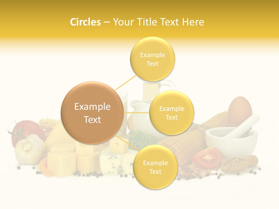 Jajko Stos Zdrowie PowerPoint Template