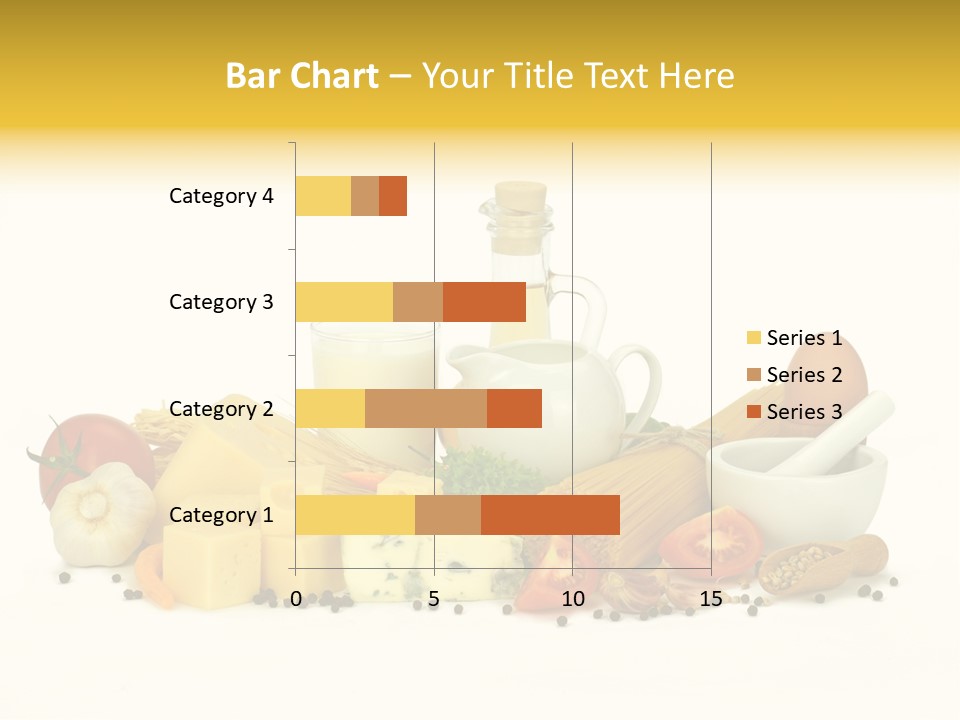 Jajko Stos Zdrowie PowerPoint Template