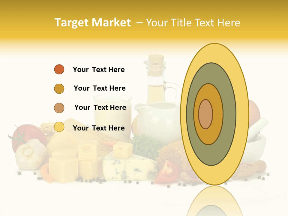 Jajko Stos Zdrowie PowerPoint Template