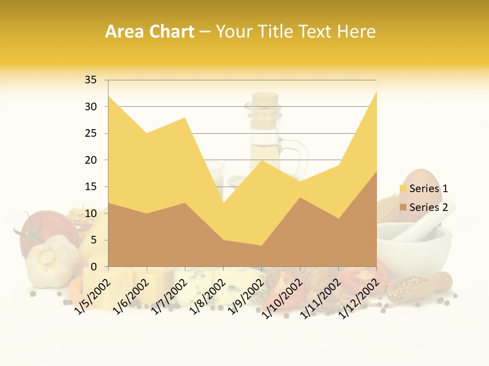 Jajko Stos Zdrowie PowerPoint Template