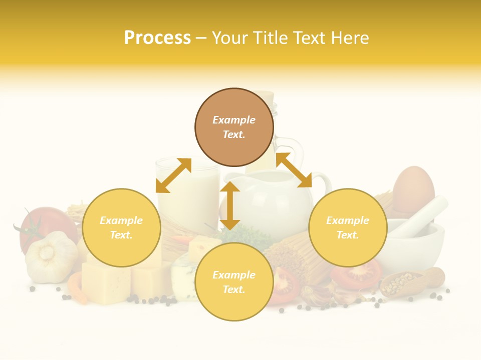 Jajko Stos Zdrowie PowerPoint Template