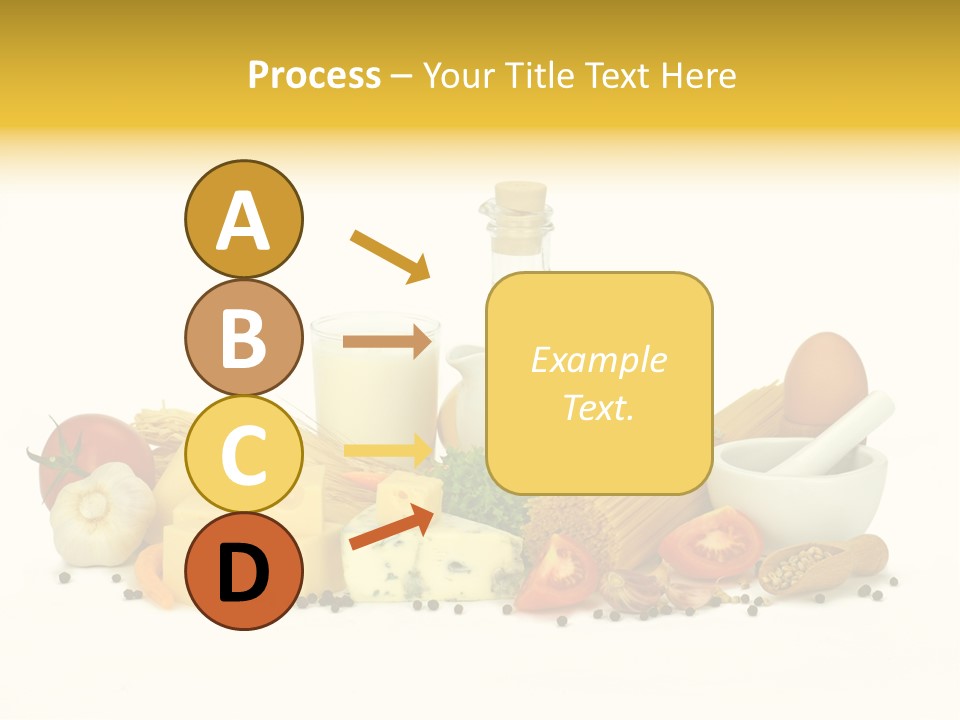 Jajko Stos Zdrowie PowerPoint Template