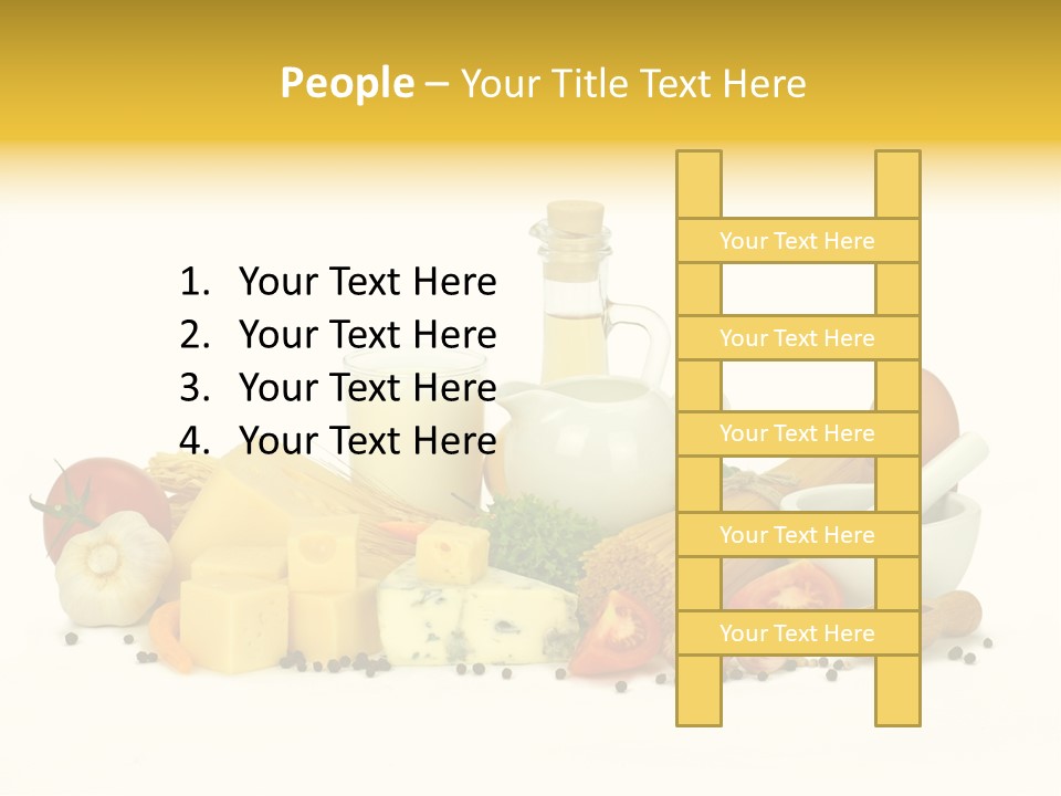 Jajko Stos Zdrowie PowerPoint Template