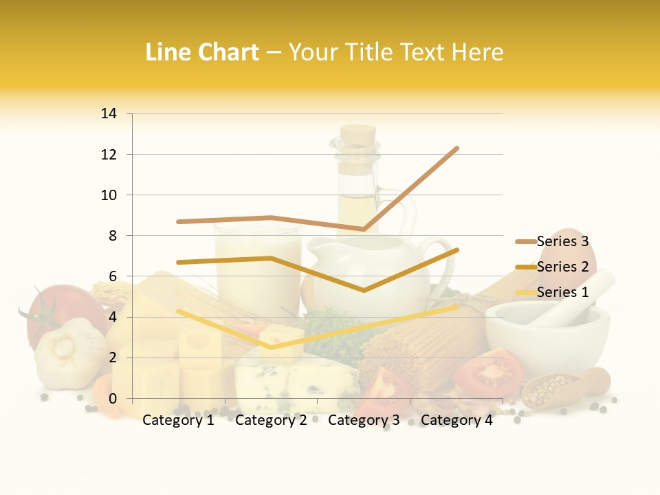 Jajko Stos Zdrowie PowerPoint Template