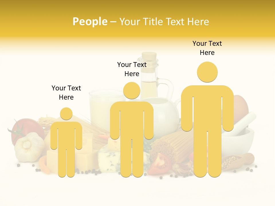 Jajko Stos Zdrowie PowerPoint Template