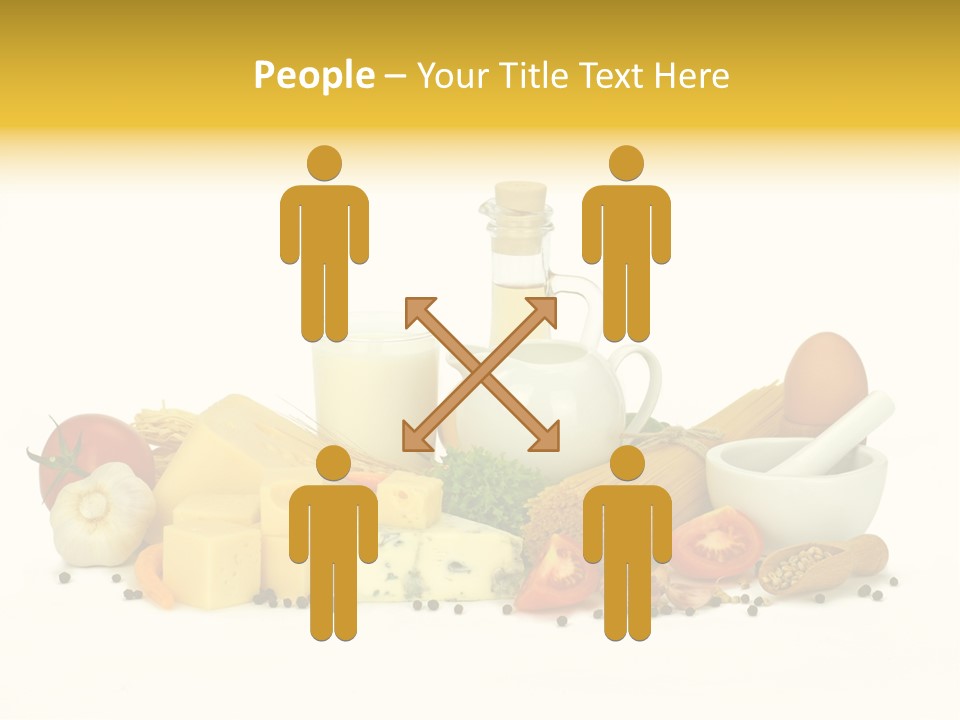 Jajko Stos Zdrowie PowerPoint Template