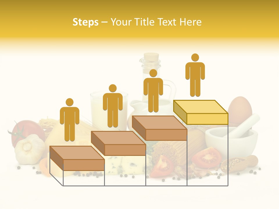 Jajko Stos Zdrowie PowerPoint Template