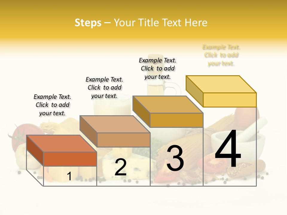 Jajko Stos Zdrowie PowerPoint Template