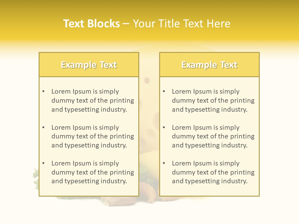 Targ Potrawa Lato PowerPoint Template