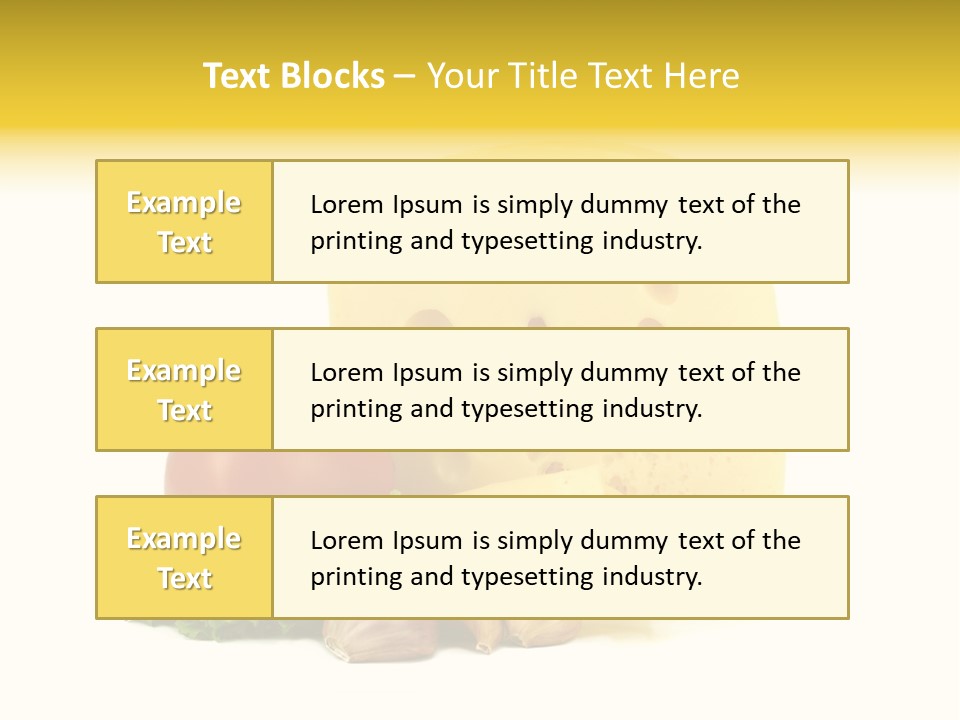 Targ Potrawa Lato PowerPoint Template
