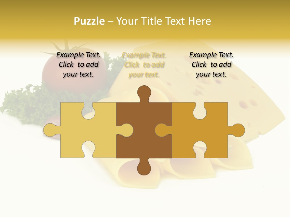 Mleko Warzywa Uroda PowerPoint Template